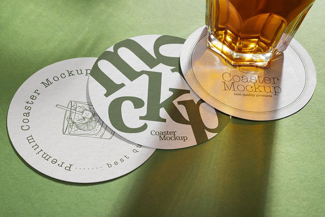 Max Coaster Samples Custom Coasters That Expose Your Brand
